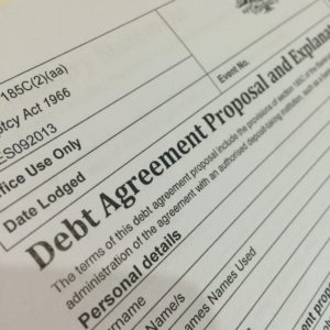 A Part nine Debt Agreement proposal lodged by Revive Financial